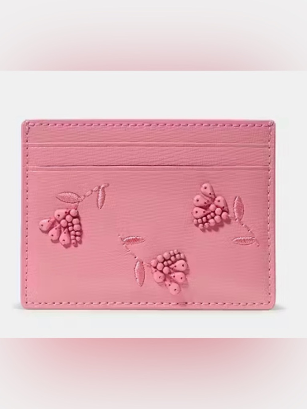 Kate Spade Floral Small Slim Card Holder - Picture 1 of 3